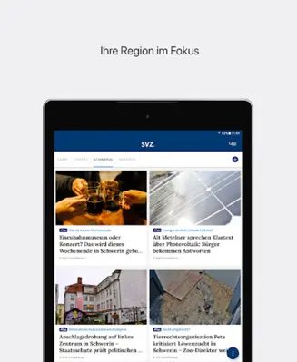 SVZ News android App screenshot 1